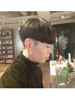 ヘアーエスクールシーユー 枚方T-SITE店(hair S.COEUR×Cu) モードマッシュヘア