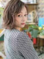 カバーヘア ブリス 戸田公園西口店(COVER HAIR bliss)&nbsp;外国人風アシンメトリー濡れ感小顔ボブa戸田公園20代30代40代!