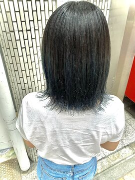 ヘア デザイン クランプ フロント(Hair Design CLAMP front) ダークブルージュグラデーション