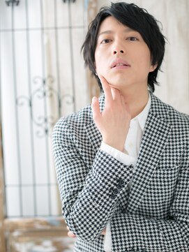 グルーミングサロン バーバー キャッスル 北浦和西口(Grooming salon Barber Castle) オシャレビジカジ黒髪ウルフマッシュM