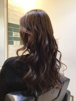 アースエレガンス 田町店(EARTH Elegance)&nbsp;ベージュのパーマスタイル