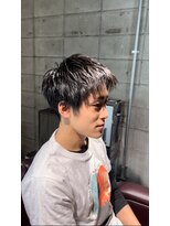 ルポ(repos) ナチュラルツーブロックショート