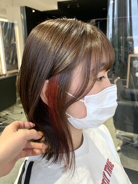 モッズヘア 仙台長町店(mod's hair) インナーカラー×顔周りカット