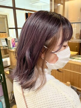 ネオリーブカップ 町田店(Neolive capu) ラベンダーカラー×インナーカラー【町田/jr町田/町田駅】