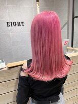 エイト ヘアサロン 渋谷本店(EIGHT) ピンクカラー