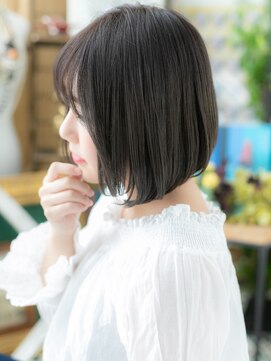 カバーヘア ブリス 志木南口駅前店(COVER HAIR bliss) ■前髪カットダークアッシュレトロガーリー52-2志木10代20代30代