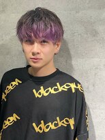 メンズサロン ゴールド 名古屋(GOALD)&nbsp;ツイストスパイラル波打ちスパイラルセンターパート刈り上げ束感