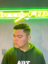 グリーディーフォックス 三軒茶屋(GreedyFOX)&nbsp;波巻き/マッシュパーマ/ウルフ/ハイライト<理容室>三軒茶屋