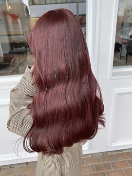 オズ 郡山桑野店(OZ) 《オズ》ピンクラベンダーベージュ#髪質改善