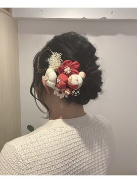 ことりのアトリエ 成人式ヘアセット