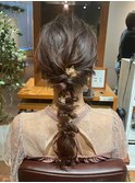 〔mist：Yoko〕 ヘアアレンジ/結婚式/ブライダル/編みおろし #0