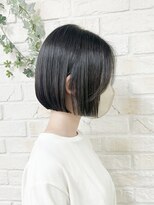 ミックリンクバイリッシュ(mic link by Riche) ぱつっと可愛いあごラインボブ