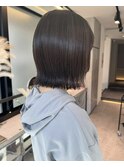 外はねぷつっとボブ!高校卒業カット/原宿ボブ/切りっぱなしボブ