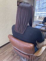 アルーム 葛西(a Room)&nbsp;レイヤー＋切りっぱなし＋ピンク紫