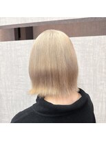 ラニシス ヘアー(Lanisis Hair)&nbsp;可愛くイメチェンしたい時にオススメ！ハイトーンボブ！