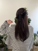 ヘアアレンジ/お呼ばれヘア/ヘアセット/ヘアメイク