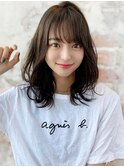 小顔モテくびれミディアム伸ばしかけ◎20代30代40代50代