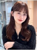 前髪 縮毛矯正 韓国 レイヤー 顔周り 大宮 haruhi