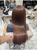 【平林 鼓】艶!髪質改善×髪質改善やわらかベージュカラー