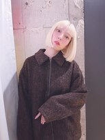 シリー(Silly)&nbsp;オシャレ感抜群ブロンドミニボブ