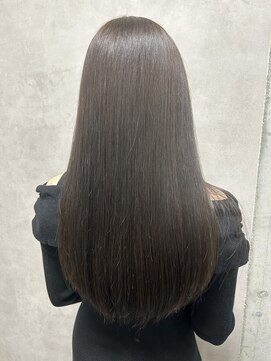 ルノン フィージュ(LUNON fieju) アイスグレージュ/アッシュ/ブリーチなし/透明感カラー