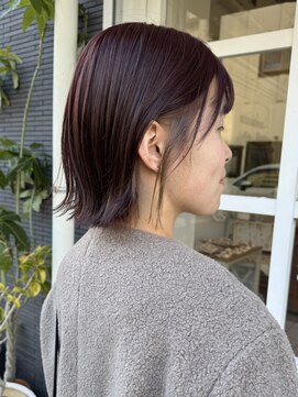 パザパ(pas a pas) ローズピンクカラーと透けるベージュカラー