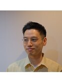 誠実さが滲み出る黒髪ショート アップスタイル クルーカット