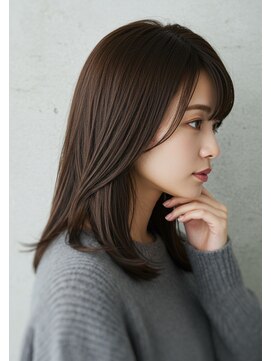 アントワープトーキョー(antwerp TOKYO) 30代40代内巻き大人レイヤー髪質改善酸性ストレート白髪染め