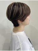 セナアンブレラカラーショート【横浜/ショート/ショートボブ】