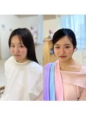 顔タイプフレッシュ×ブルベ夏の垢抜けメイクレッスン