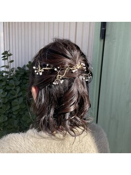 ヘアーレクスアリイ(Hair Lex Alii) ハーフアップ