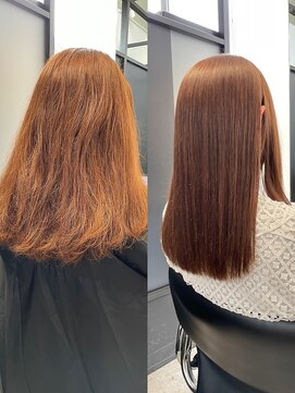 ミラ 銀座(MILA) 広がりを抑えて艶髪に。