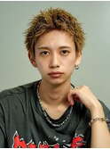 ツイストピンパーマスパイキーショート