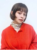 大人可愛いぱつっとボブ［花小金井］