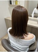 20代30代40代/パツッとミディアム/艶髪/髪質改善ストレート