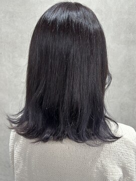 ルノン シェリー(LUNON cheliy) 暗めカラーグランマッシュデザインカラーフェイスフレーミング