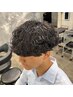 【平岡将太郎指名】カット+メンズパーマ(波巻き・ツイスパ・縦落ちパーマ)