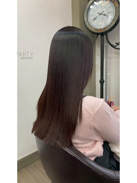 パーティパーティ ヘア(PARTYPARTY hair) オイルストレート