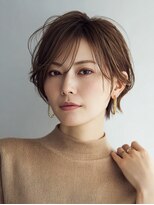 ハーツ(Heart's) 40代50代60代/脱白髪染め白髪ぼかしハイライト/くびれショート