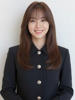 ライクバイコトナ 越谷(RIKE by kotona)&nbsp;ロングヘアー/透明感ベージュカラー/デジタルパーマ/越谷/30代