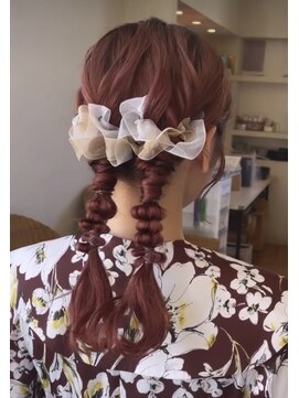 《次郎丸・福大》ヘアアレンジ・ヘアセットで可愛く女子力UP♪