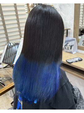 ラウラアンドロー(LAURA&RO) ダブルカラー/ケアブリーチ/インナーカラー/ベージュ【塚口】