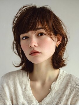 アンドレイ 表参道(andrey) 着物ヘア/大人ガーリー/ダークアッシュ/似合わせカット/表参道