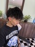 村上伊吹 指名 Men’s Barber メンズカット＋スキンフェード＋ツイストパーマ