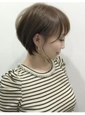似合わせカット/ショートボブ/髪質改善/ハイライ ト/白髪ぼかし