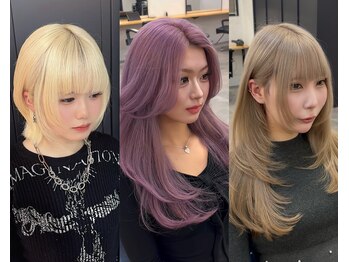 エル オオサカ 心斎橋店(L. OSAKA)の写真/トレンド×似合わせで垢抜けヘア♪初めてのブリーチデビューも傷まない施術で安心◎イメチェンをお手伝い！