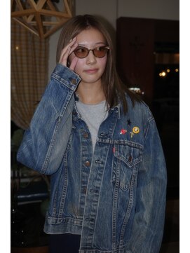 チャプター 問屋町(chapter) 髪質改善トリートメントミルクティーベージュ透明感ケアカラー