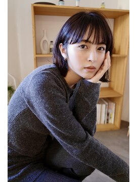 ソーイ ヘアー 平尾(soi hair) 【soi・ソーイ】ナチュラル艶ボブ
