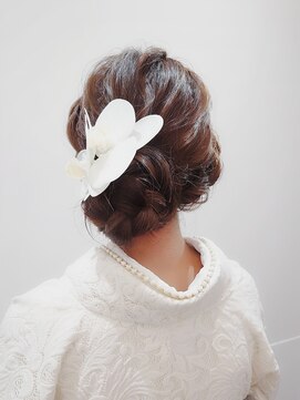 ラトリエコンタン(L´atelier Content) 袴×ロープ編みアレンジ