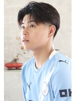 にもう&nbsp;神戸三宮センターパート/ツーブロック/メンズニュアンスパーマ